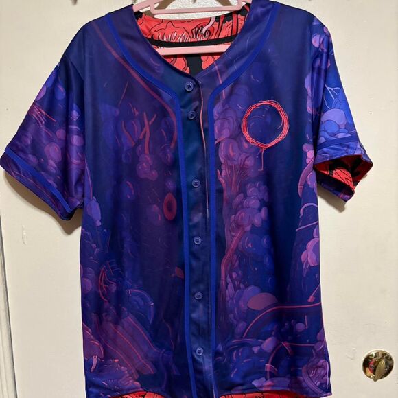 BTSM Reversible Portals Tour Exclusive Baseball Jersey size: Medium - Picture 2 of 5